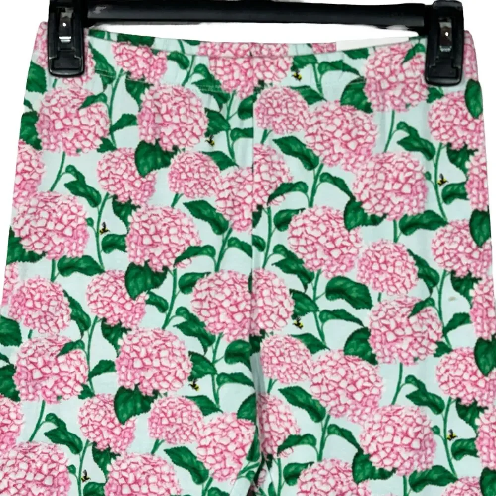 Crown & Ivy Lot of 3 Girls X-Large Pants Floral Stretch Elastic Waist Pull-On